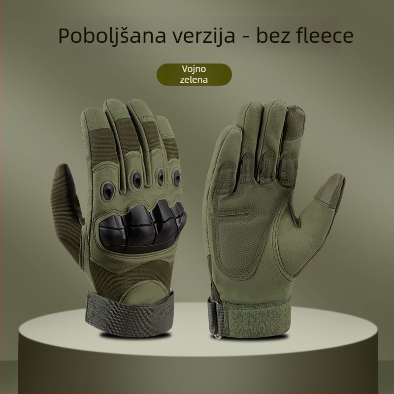 Muške rukavice za biciklizam - protuklizne, otporne na habanje, s flekso podstavom za zimu