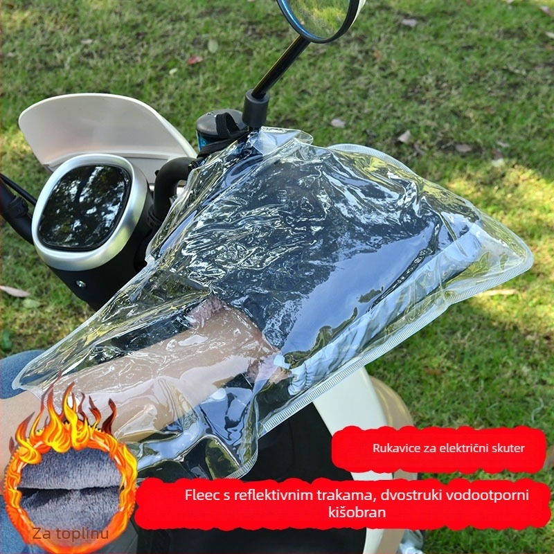 Kožne rukavice za električni motocikl, za odrasle, unisex, za vožnju bicikla