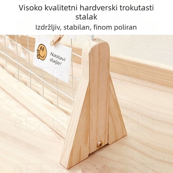 Stolni stalak za izlaganje nakita, otporan na prašinu, drveni, pastoralnog stila, za nakit