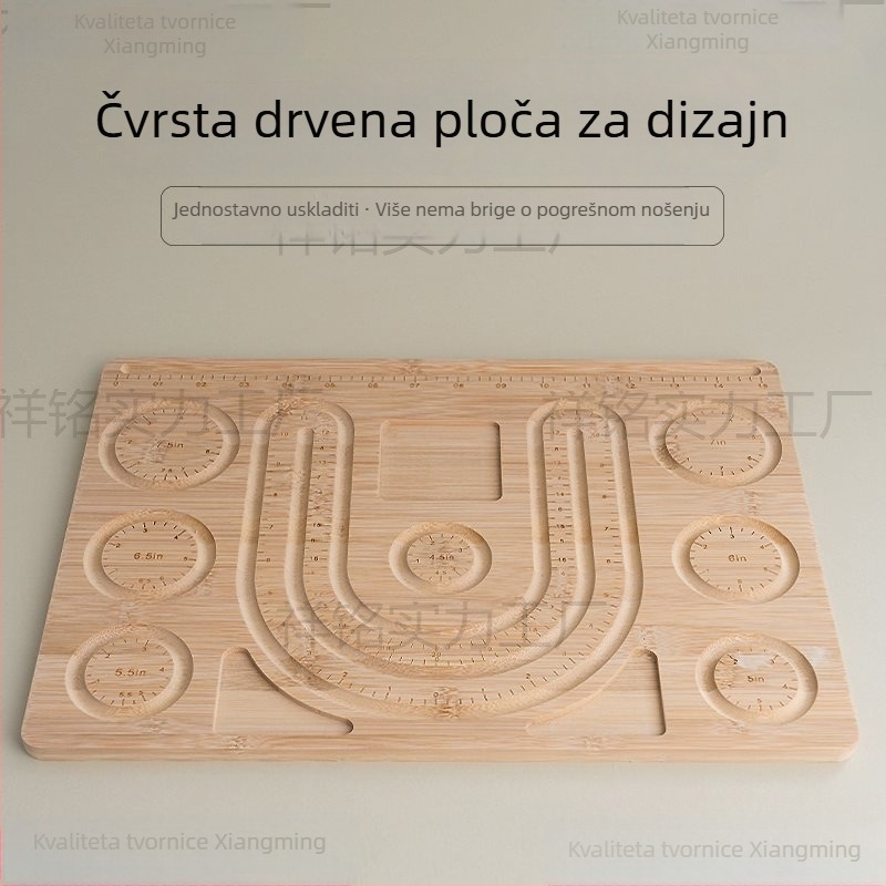 Držač za narukvice – metal, šablona za perle, alat za DIY dizajn
