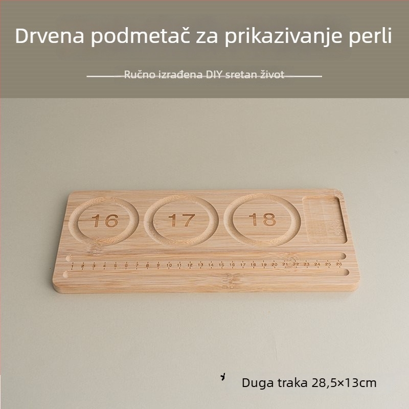 Držač za narukvice – metal, šablona za perle, alat za DIY dizajn