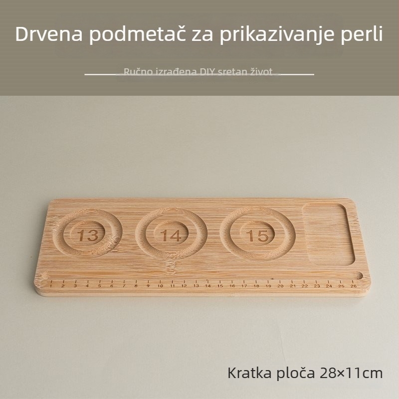 Držač za narukvice – metal, šablona za perle, alat za DIY dizajn