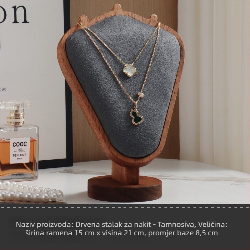 Višenamjenski stalak za izlaganje nakita, netkani materijal, stolna montaža
