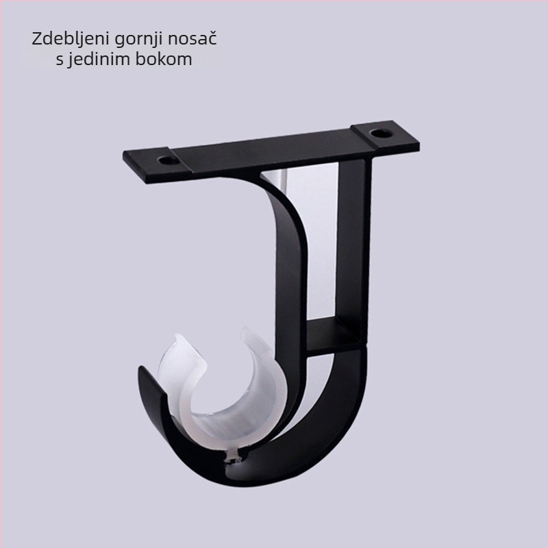 Držač rimske šipke za zavjese, aluminijska legura, moderni minimalistički stil, model 5147, marka Jiadong