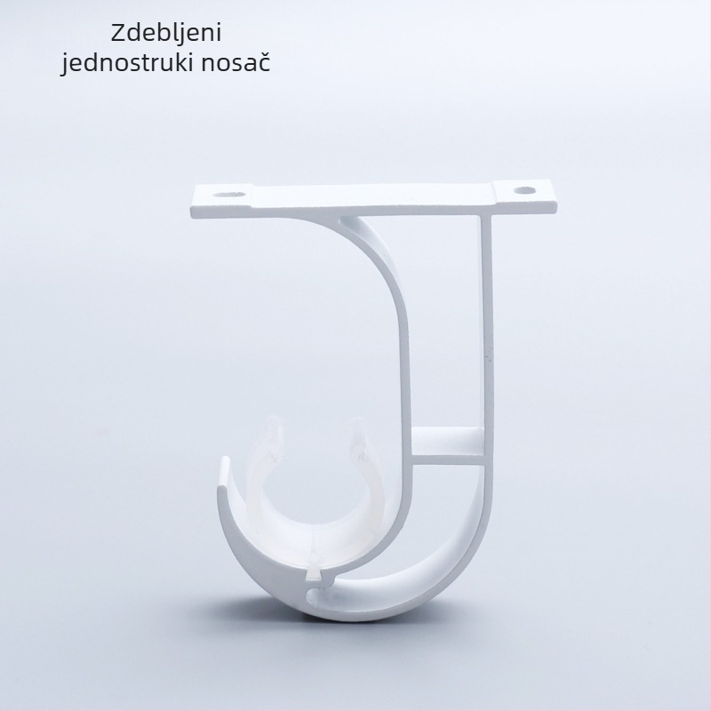 Držač rimske šipke za zavjese, aluminijska legura, moderni minimalistički stil, model 5147, marka Jiadong