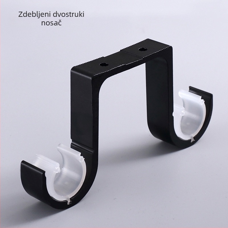 Držač rimske šipke za zavjese, aluminijska legura, moderni minimalistički stil, model 5147, marka Jiadong