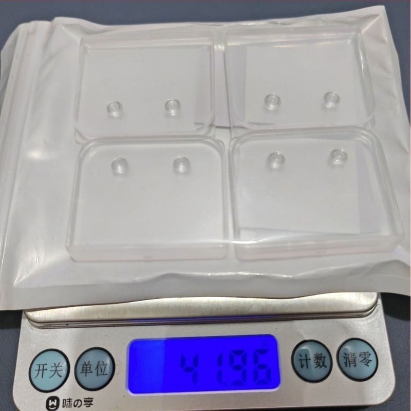 Klip za tuš zavjesu od ABS-a – jednostavna kuka, nosivost 2 kg, bez bušenja, 2 komada, moderan minimalistički stil