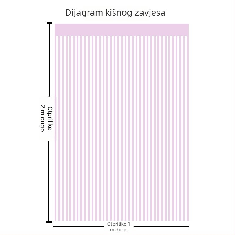 Dekorativna zavjesa s laserskim resicama, moderni minimalistički stil, marka Unique, materijal: Drugo