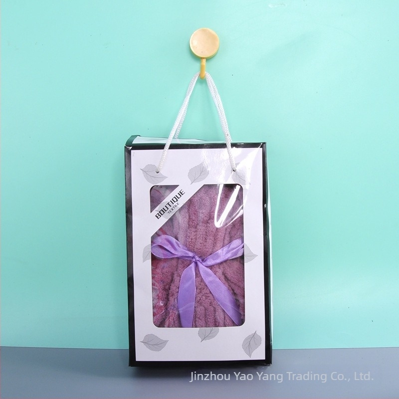 Ručnik u kutiji za poklon u obliku medvjeda – koral fleece, otprilike 65 g, 32s combed yarn, prilagođavanje logotipu, privatna etiketa dostupna