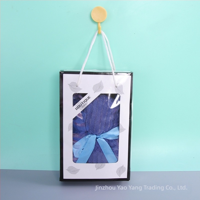 Ručnik u kutiji za poklon u obliku medvjeda – koral fleece, otprilike 65 g, 32s combed yarn, prilagođavanje logotipu, privatna etiketa dostupna