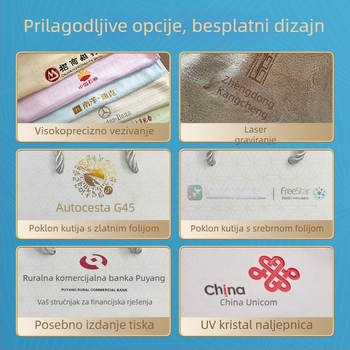 Set ručnika u poklon kutiji, 100% pamuk, 250 g, moguć otisak logotipa, poslovni poklon