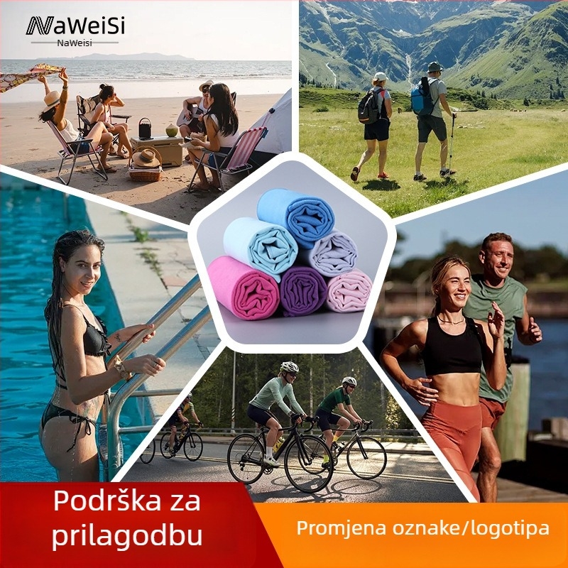 Navis ručnik od mikrovlakana za sport, 200 g/m², brzo sušenje 0–5 s, udio poliesterskih vlakana