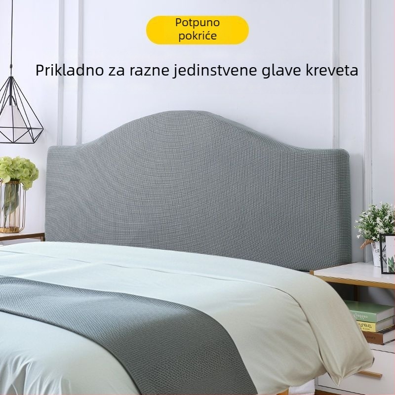 Navlaka za naslon kreveta, elastična, cijelogodišnja, univerzalna prilagodba, zaštita od prašine