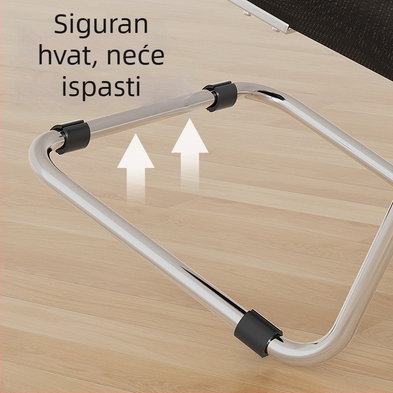 Plastični jastučići za noge stolca, luka oblika, U-spoj, tiho, otporni na habanje, za uredske stolice s okruglim cijevnim nogama