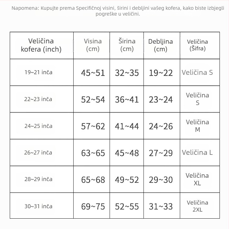 Rain Village zaštitni pokrov za prtljagu, geometrijski uzorak, unisex, pamuk materijal, unutarnja podstava od elastičnog pamuka, otporan (20–35L, pamuk)