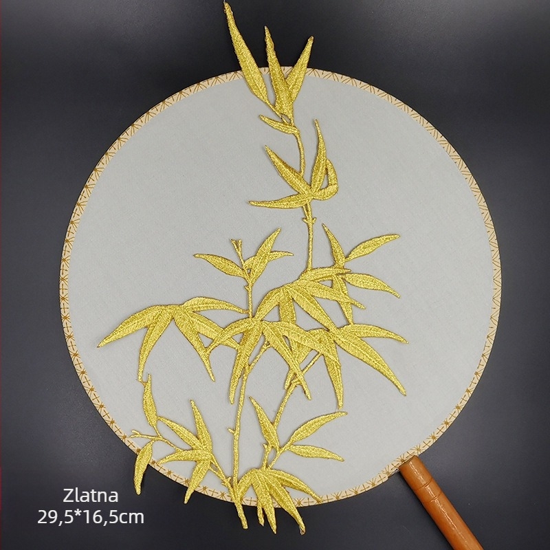 Poliesterska appliqué zakrpa s ljepilom – glačanje ili šivanje, za odjeću.