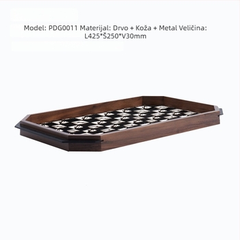 Pladanj za nakit – drveni, intarzijska površina, ručna izrada, prilagodljivo