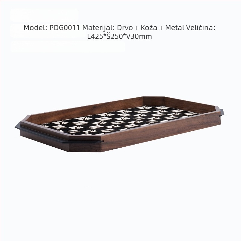 Pladanj za nakit – drveni, intarzijska površina, ručna izrada, prilagodljivo