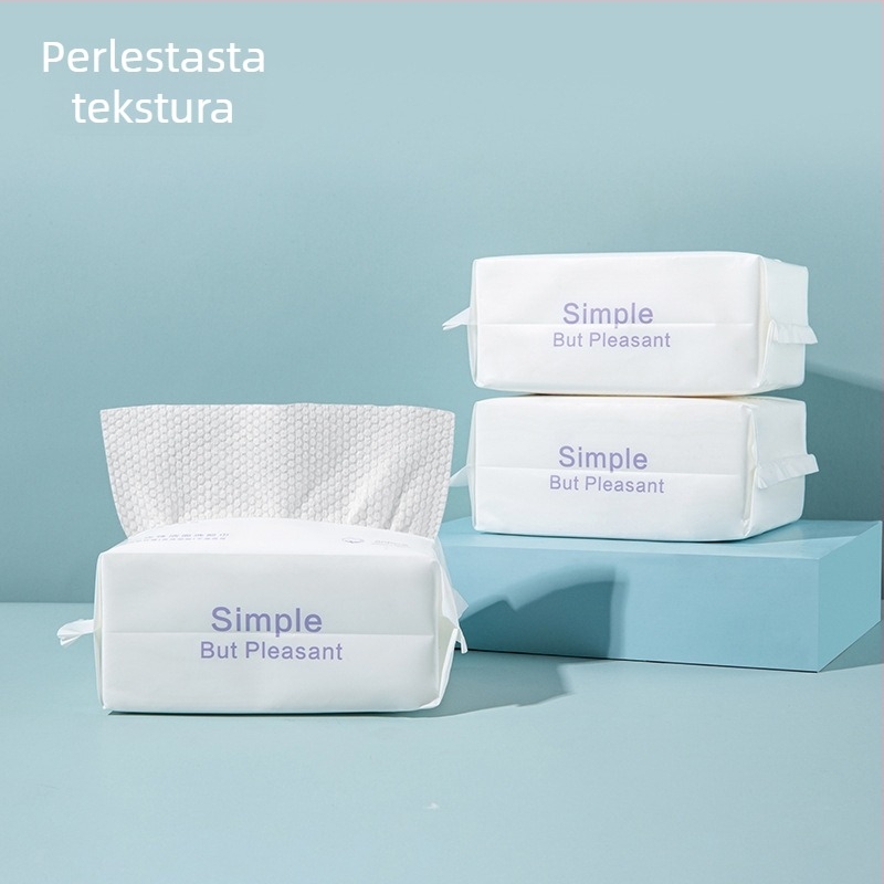 Jednokratne salvete za lice s visećim dizajnom | Minimalist | vlakno od drveta | prilagodba obrade dostupna | drugi proizvodni proces