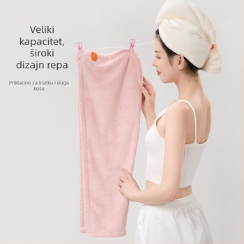 Drizzle kapa za kosu, koralni flis, 150D, cut pile, 140–169 g