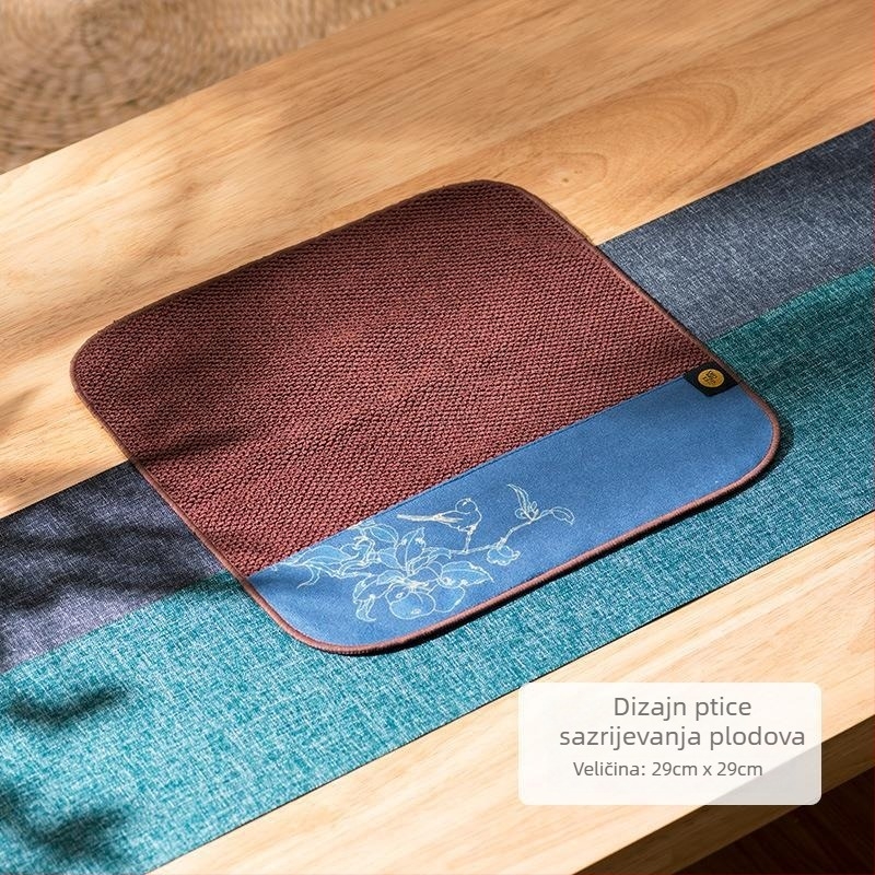 Čajna krpa od platna, moderni minimalistički stil