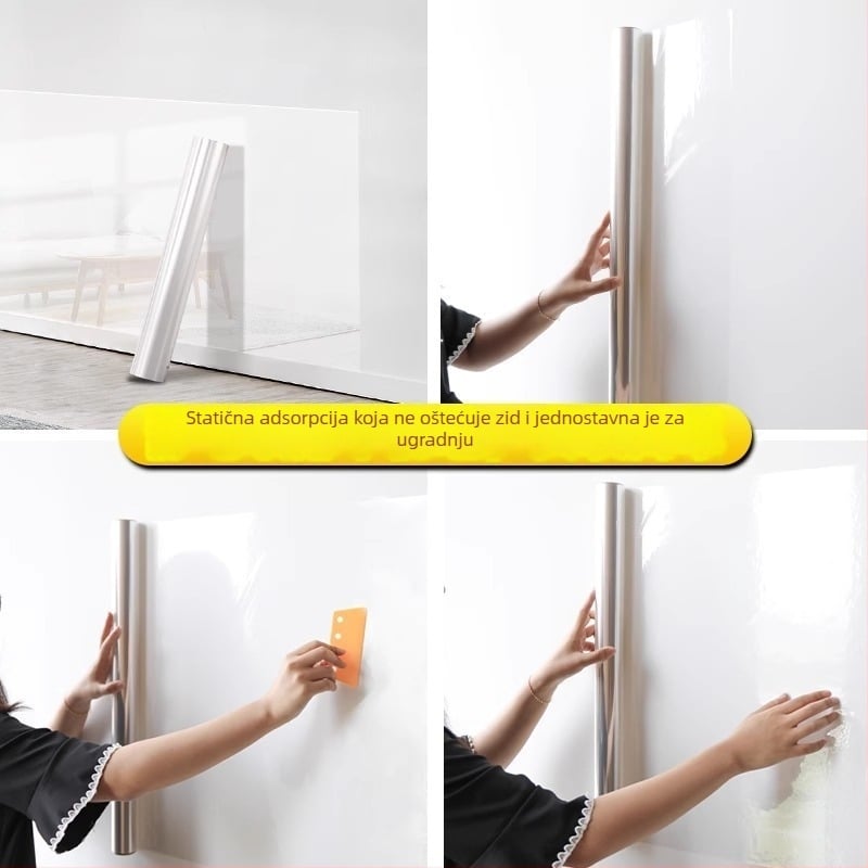 Prozirna PVC zaštitna folija za stenu za latex boju, antistatična, vodootporna, antibakterijska, otporna na vlagu