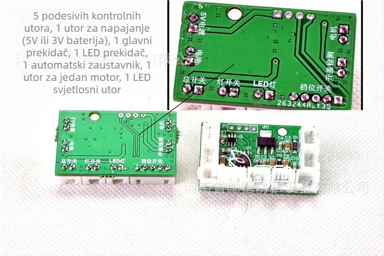 Vertikalni navijač satova za automatske mehaničke satove – plastično kućište, Xinli brend, DC napajanje 1,5 m, LED svjetlo, upravljačka ploča