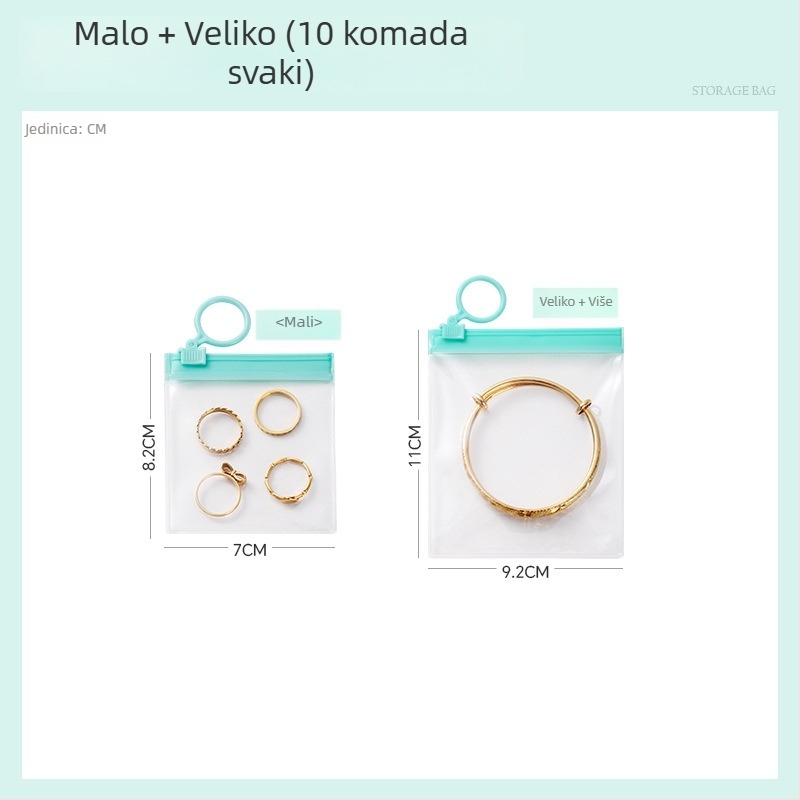Torbica za nakit (EVA materijal, Eva pull-tab model, mekana, korejska verzija)
