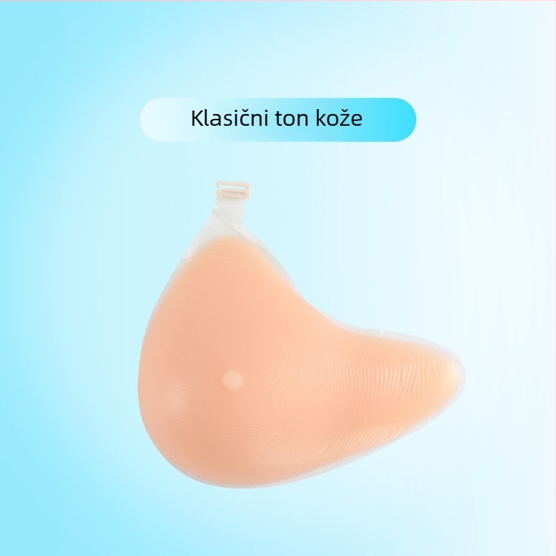Silikonska forma dojki s kukom, kompatibilna s uobičajenim grudnjacima, produžena pod pazuhom jastučić za povećanje veličine i debljine