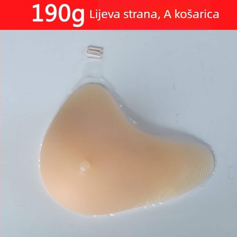 Silikonska forma dojki s kukom, kompatibilna s uobičajenim grudnjacima, produžena pod pazuhom jastučić za povećanje veličine i debljine