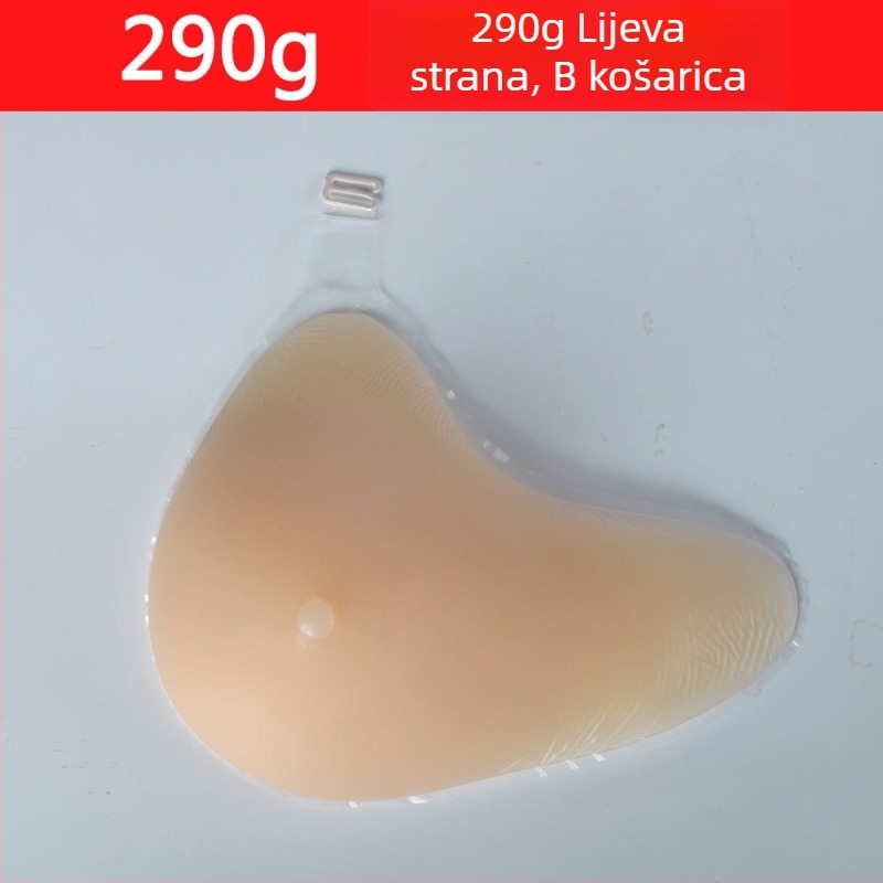 Silikonska forma dojki s kukom, kompatibilna s uobičajenim grudnjacima, produžena pod pazuhom jastučić za povećanje veličine i debljine