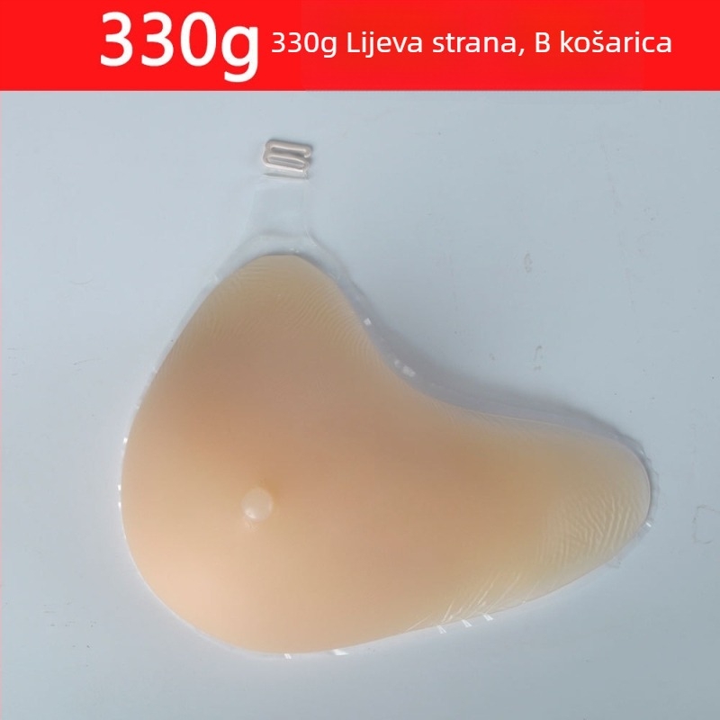 Silikonska forma dojki s kukom, kompatibilna s uobičajenim grudnjacima, produžena pod pazuhom jastučić za povećanje veličine i debljine