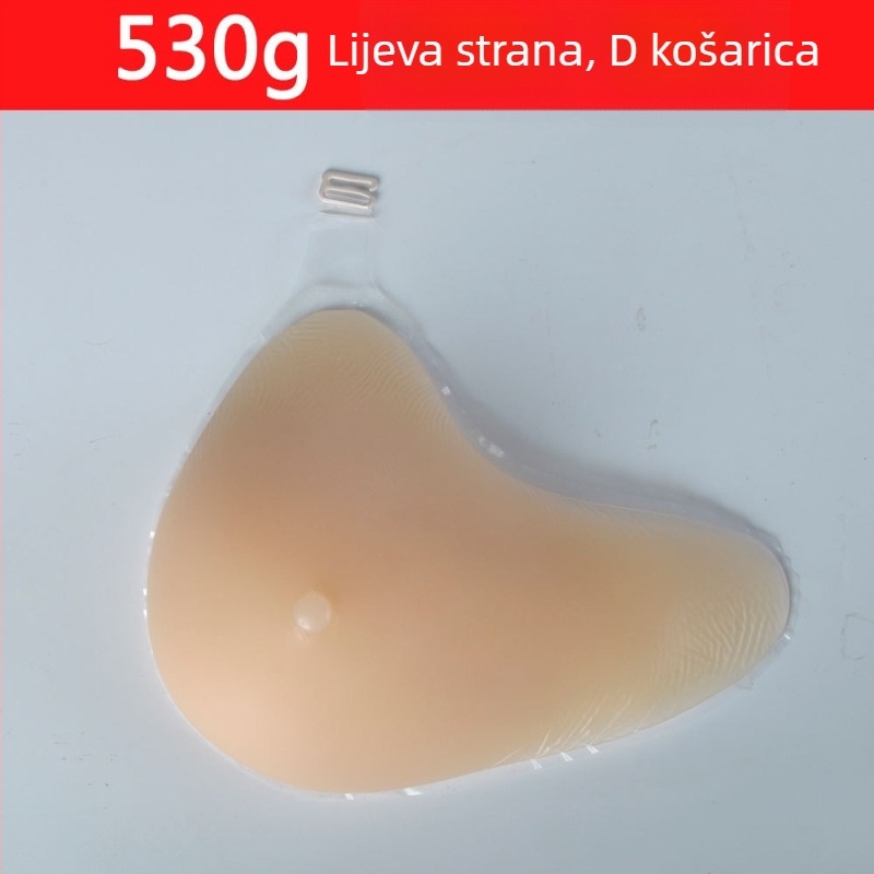 Silikonska forma dojki s kukom, kompatibilna s uobičajenim grudnjacima, produžena pod pazuhom jastučić za povećanje veličine i debljine