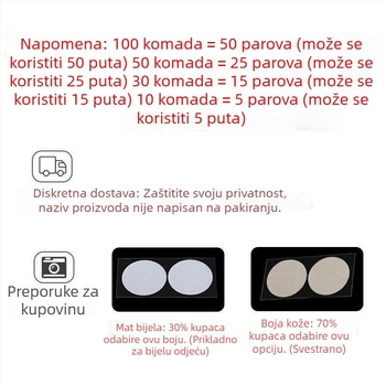 Muški flaster za bradavice – netkana tkanina, tanak, bez tragova, South Star