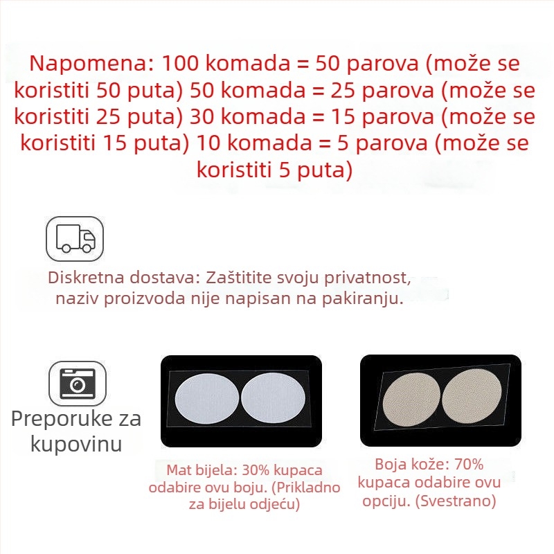 Muški flaster za bradavice – netkana tkanina, tanak, bez tragova, South Star