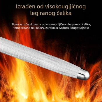 Šipka za oštrenje noževa – visoko ugljični čelik, profesionalna, univerzalni stil, lansirana u proljeće 2022
