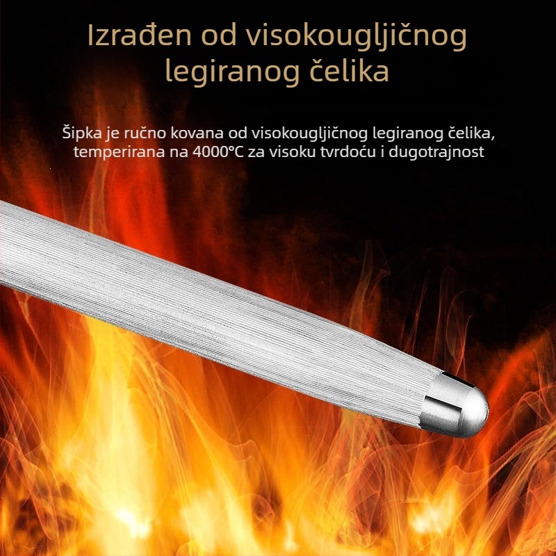 Šipka za oštrenje noževa – visoko ugljični čelik, profesionalna, univerzalni stil, lansirana u proljeće 2022
