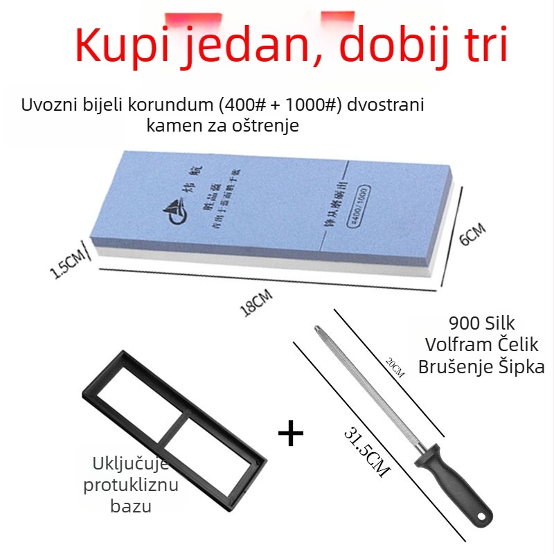 Šipka za oštrenje noževa – visoko ugljični čelik, profesionalna, univerzalni stil, lansirana u proljeće 2022