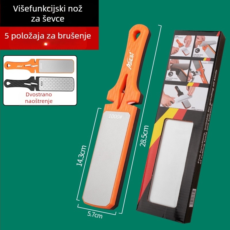 Šipka za oštrenje noževa – visoko ugljični čelik, profesionalna, univerzalni stil, lansirana u proljeće 2022