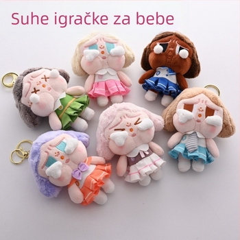 Svijetleća plišana lutkica za ključeve za školski ruksak - slatko studentsko stil, igra sa scenama, uzrast 7–14 godina, pakiranje u šarenoj kutiji