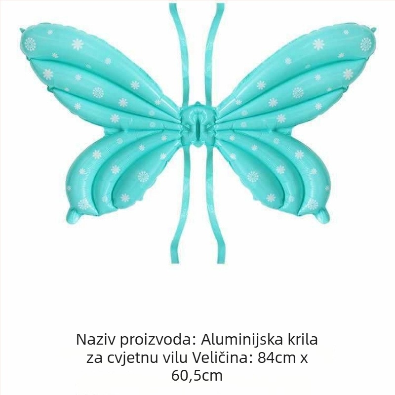 Balon od aluminijske folije – vanzemaljskog oblika, 60 inča i više, rekvizit za fotografije za ulične štandove i Dan djece