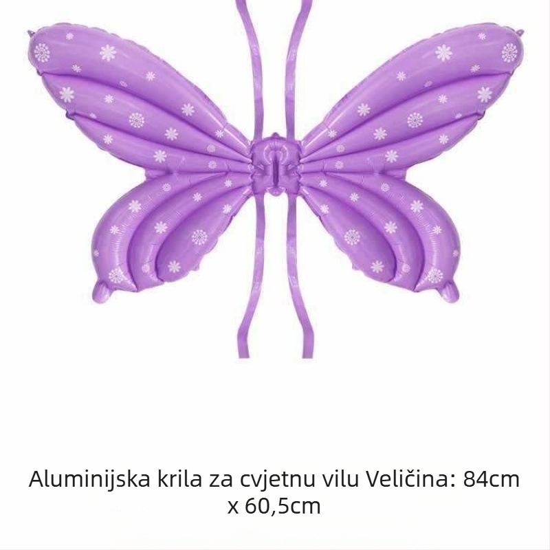 Balon od aluminijske folije – vanzemaljskog oblika, 60 inča i više, rekvizit za fotografije za ulične štandove i Dan djece