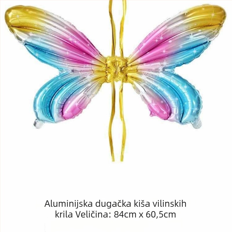 Balon od aluminijske folije – vanzemaljskog oblika, 60 inča i više, rekvizit za fotografije za ulične štandove i Dan djece
