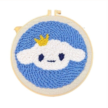 Set punch needle za šivanje Kuromi — ručno izrađено, DIY materijali od niti, moderan stil