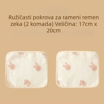 Mimuhouse Ručnik za slinu za dječji kolica - gaze, 100% pamuk, upijajući, unisex, 0–3 godina