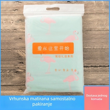 Dječji ručnik za kupanje od šest slojeva gaze, 100% pamuk, Jacquard tkanina, preko 500 g, mogućnost logotipa, karikaturni uzorak