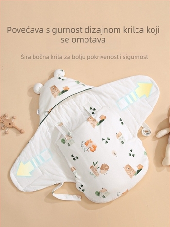 Dječji spavaći vreć za novorođenčad od 95% pamuka, punilo 100% pamuk, sve sezone, Bolin Lily