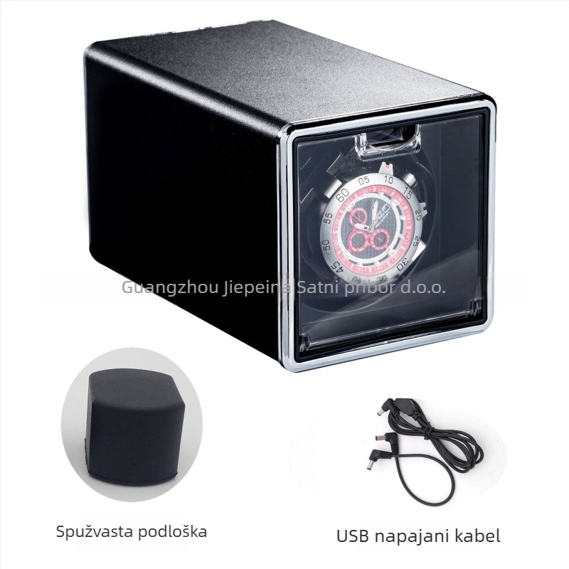 Kompaktni uređaj za navijanje satova s automatskim navijanjem, marka ZAPANAS, mogućnost tiska logotipa, licencirana privatna etiketa, pakiranje 12 komada