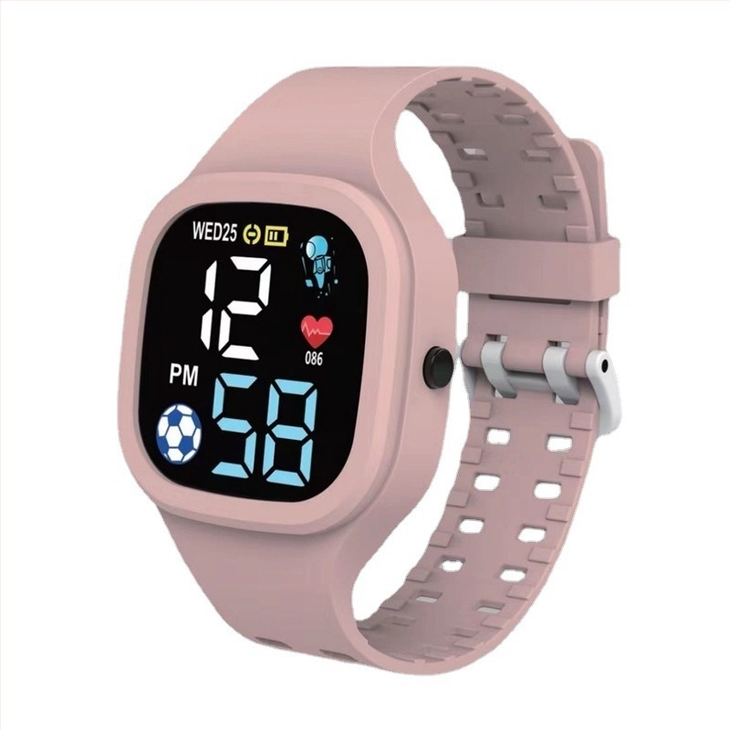 T1LED Digitalni Elektronički Sat — Ovalni brojčanik 43 mm, plastično kućište