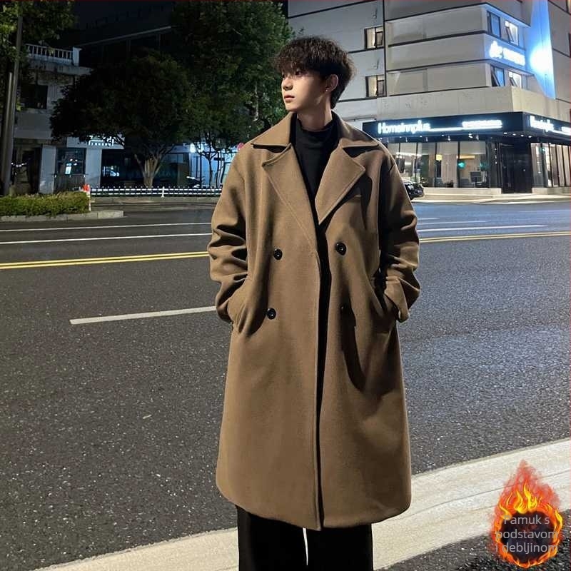 Kaput s ovratnikom u stilu sakoa, prednji zatvarač, ležeran kroj, vanjska tkanina: mješavina kemijskih vlakana, podstava: pamuk